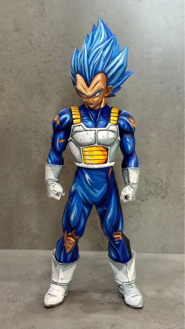 ドラゴンボール ベジータと孫悟空フィギュア 2体セット青