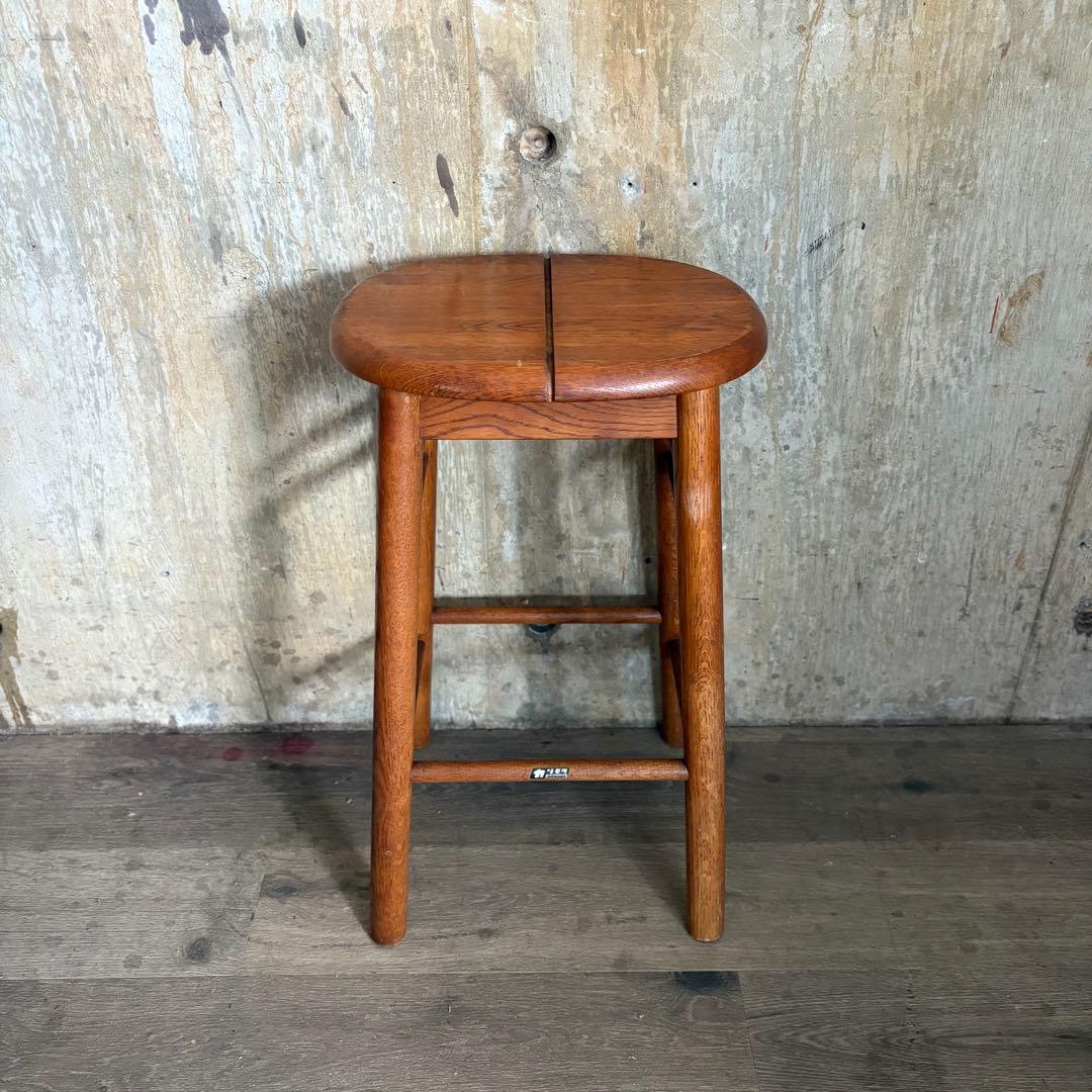 オールドカリモク　ヴィンテージ　スツール　①