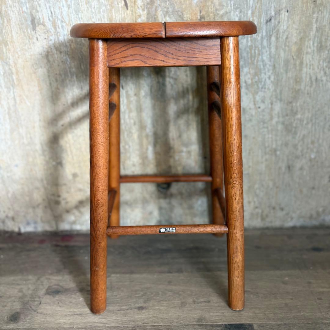 オールドカリモク　ヴィンテージ　スツール　①