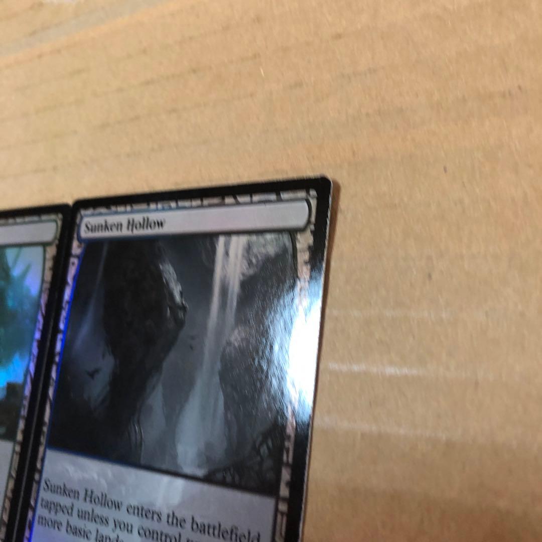 禁忌の果樹園　窪み渓谷 黄昏のぬかるみ　3枚セット　FOIL MTG