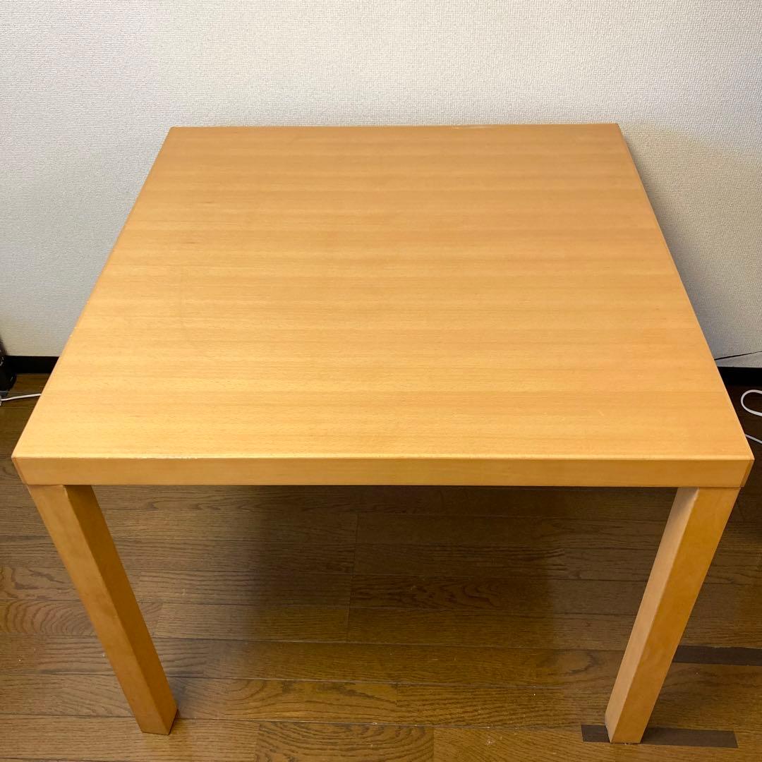 無印良品・ダイニングテーブル・85センチ・正方形