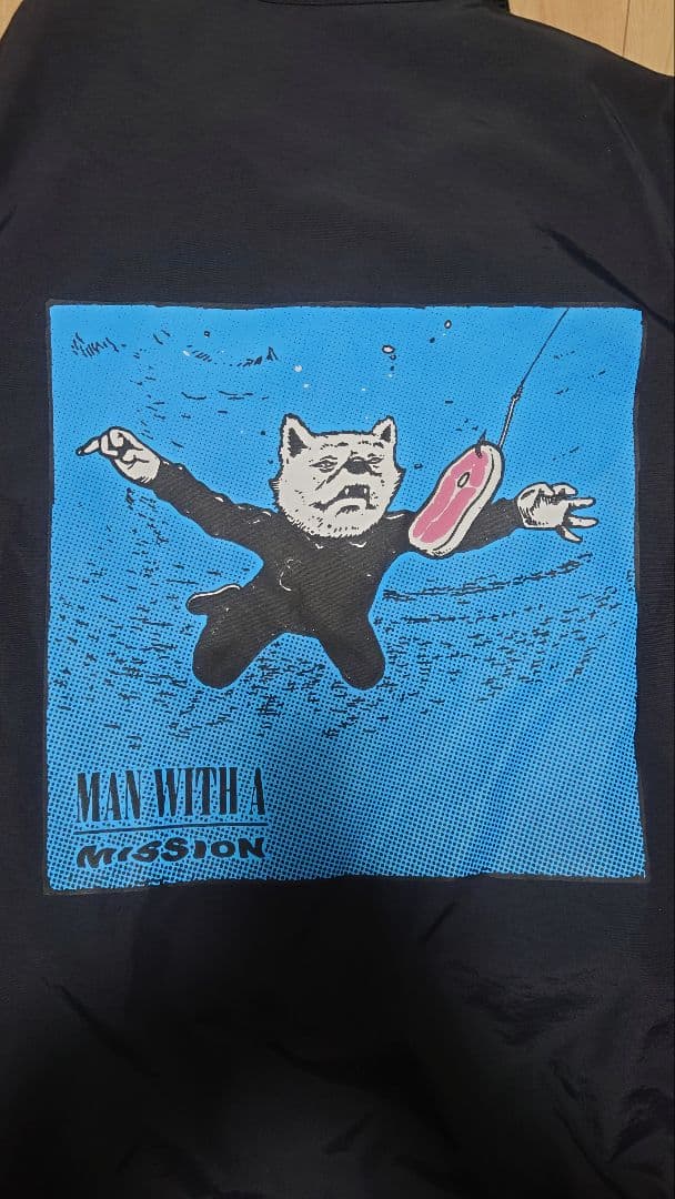 MAN WITH A MISSION スメルスライクイイ肉コーチジャケット