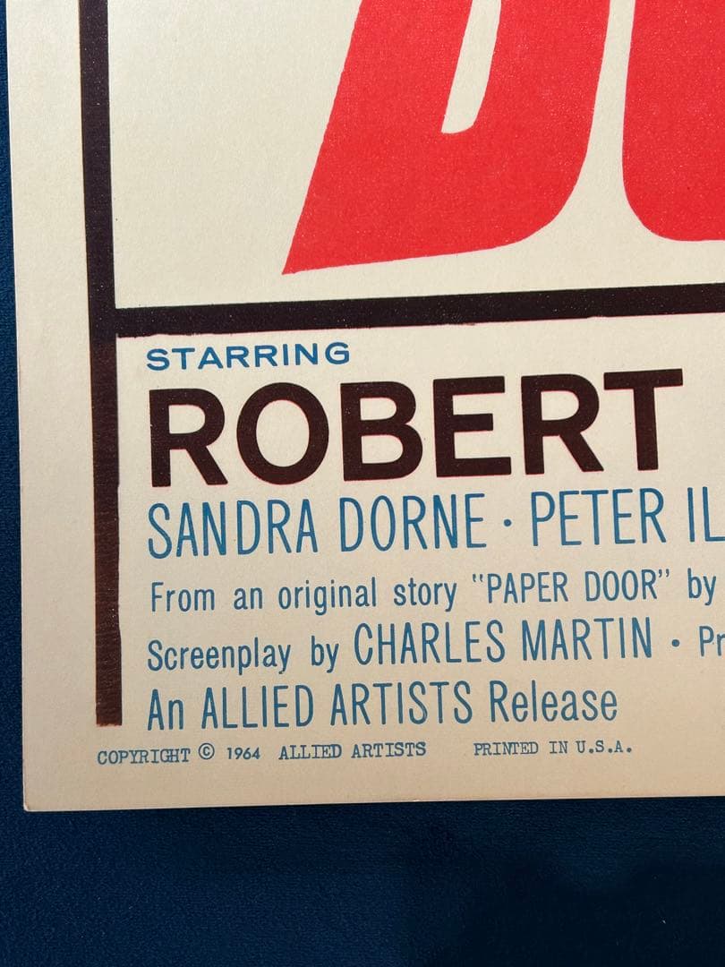 秘密の扉　USオリジナル映画ポスター