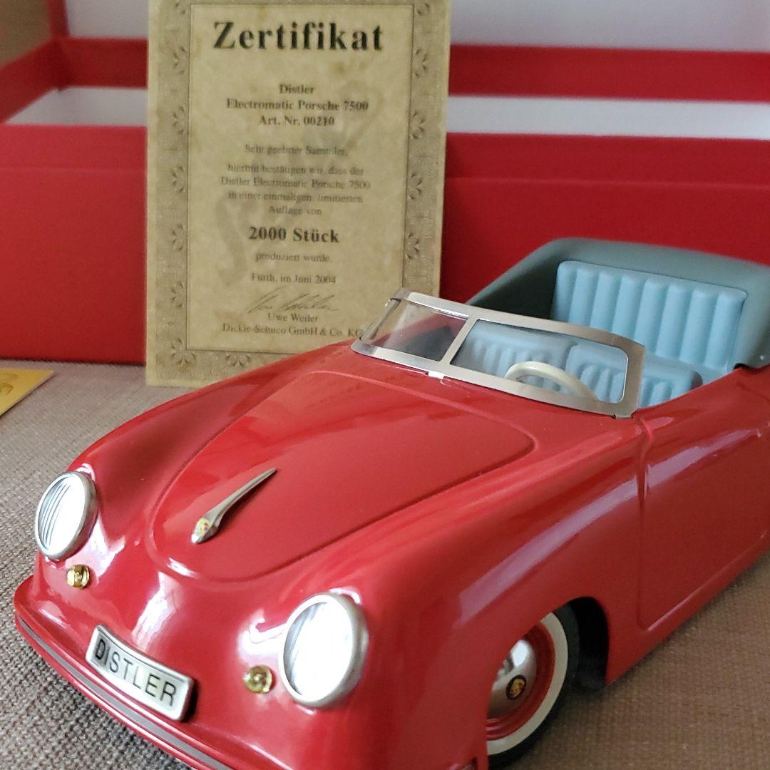 ミニカー Schuco DISTLER PORSCHE ELECTROMATIC 7500