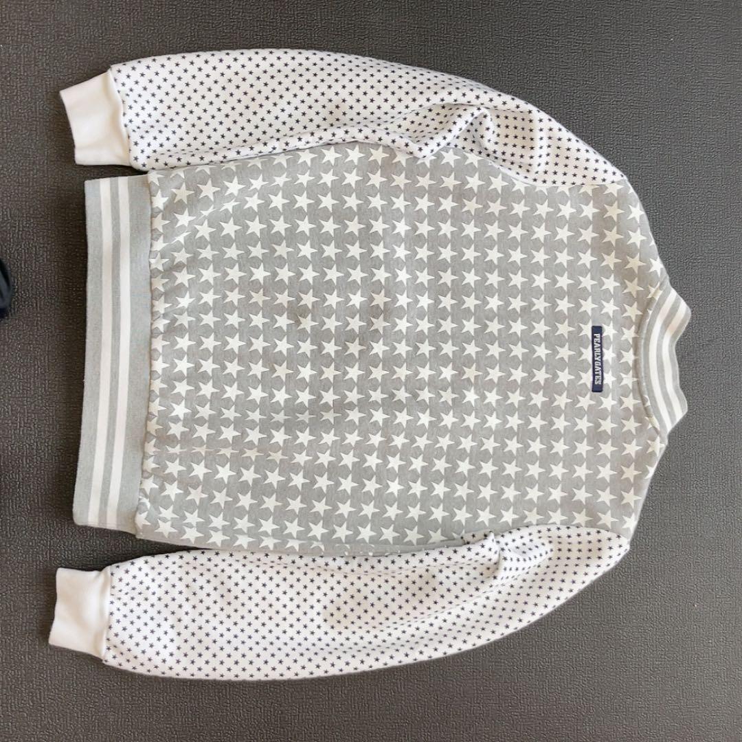 美品　パーリーゲイツ　裏起毛　セットアップ　ジャケット　スカート　星　スター