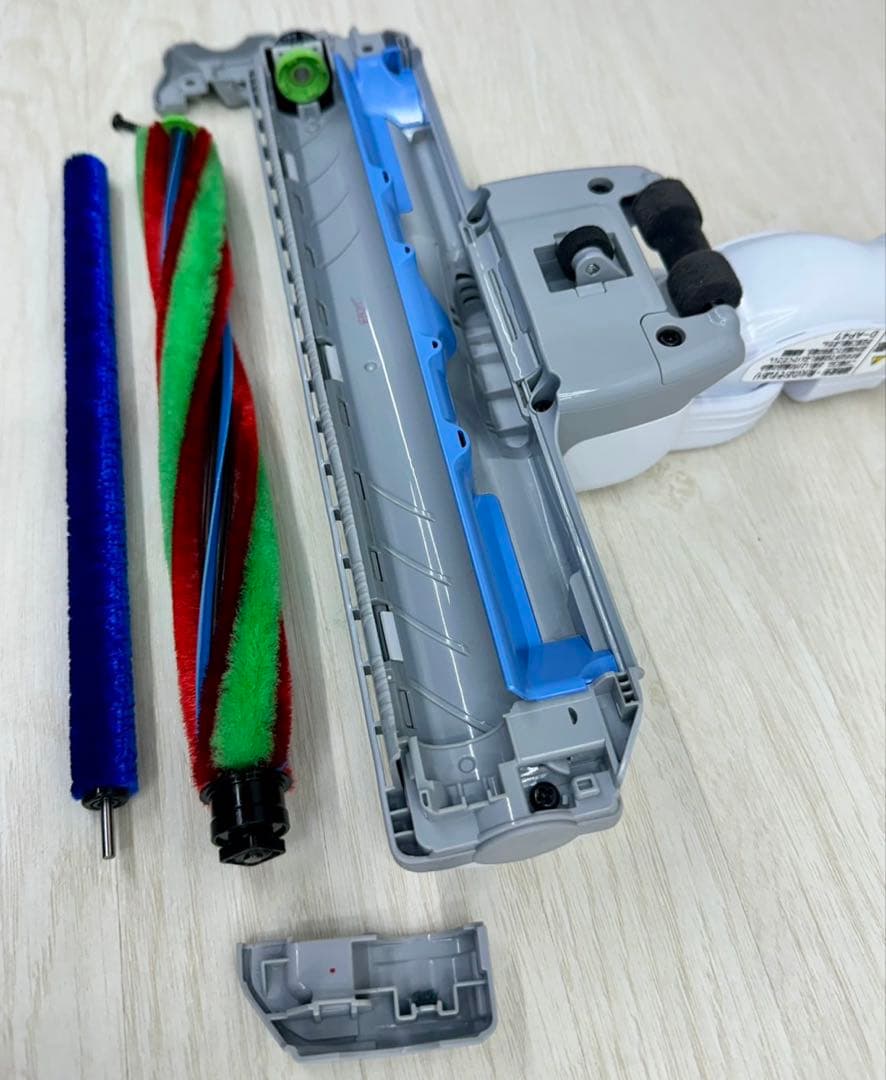 美品　動作保証　日立掃除機　D-AP47 白　ホワイト　回転ブラシ　ヘッド　中古