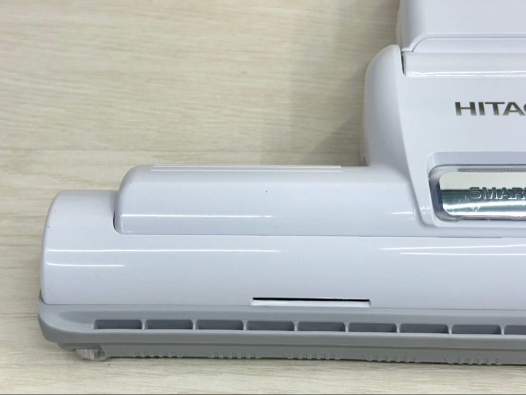 美品　動作保証　日立掃除機　D-AP47 白　ホワイト　回転ブラシ　ヘッド　中古