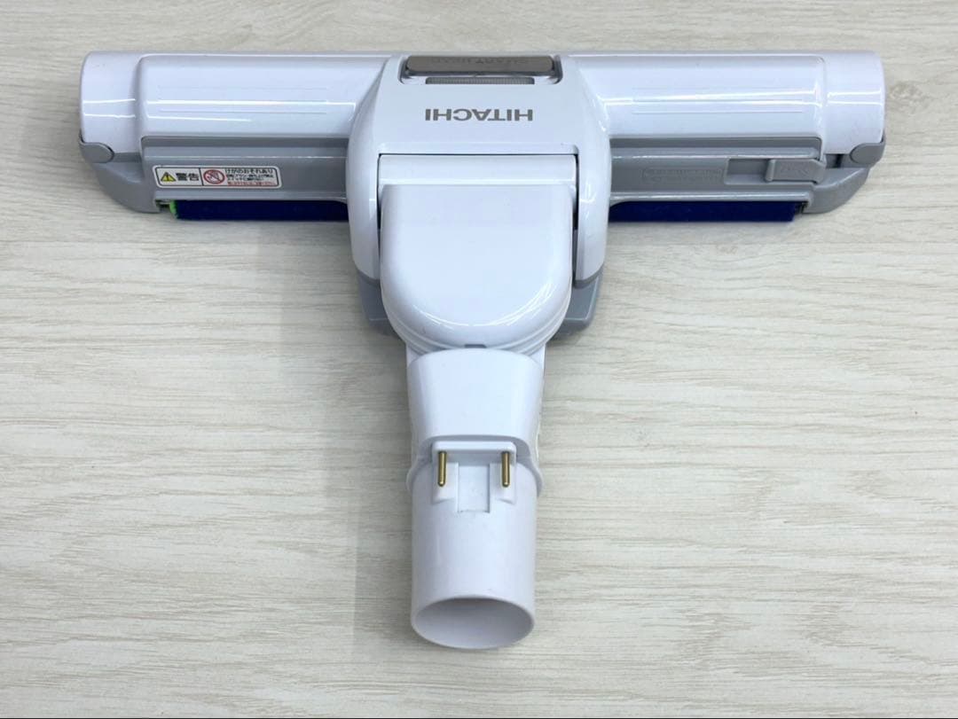 美品　動作保証　日立掃除機　D-AP47 白　ホワイト　回転ブラシ　ヘッド　中古