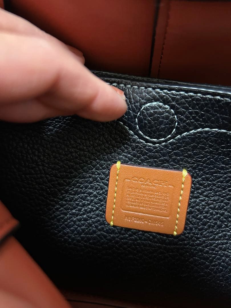 コーチ ハンドバッグ ショルダー 2way ラナブラック
