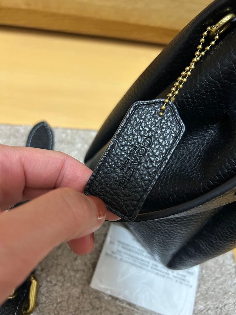 コーチ ハンドバッグ ショルダー 2way ラナブラック