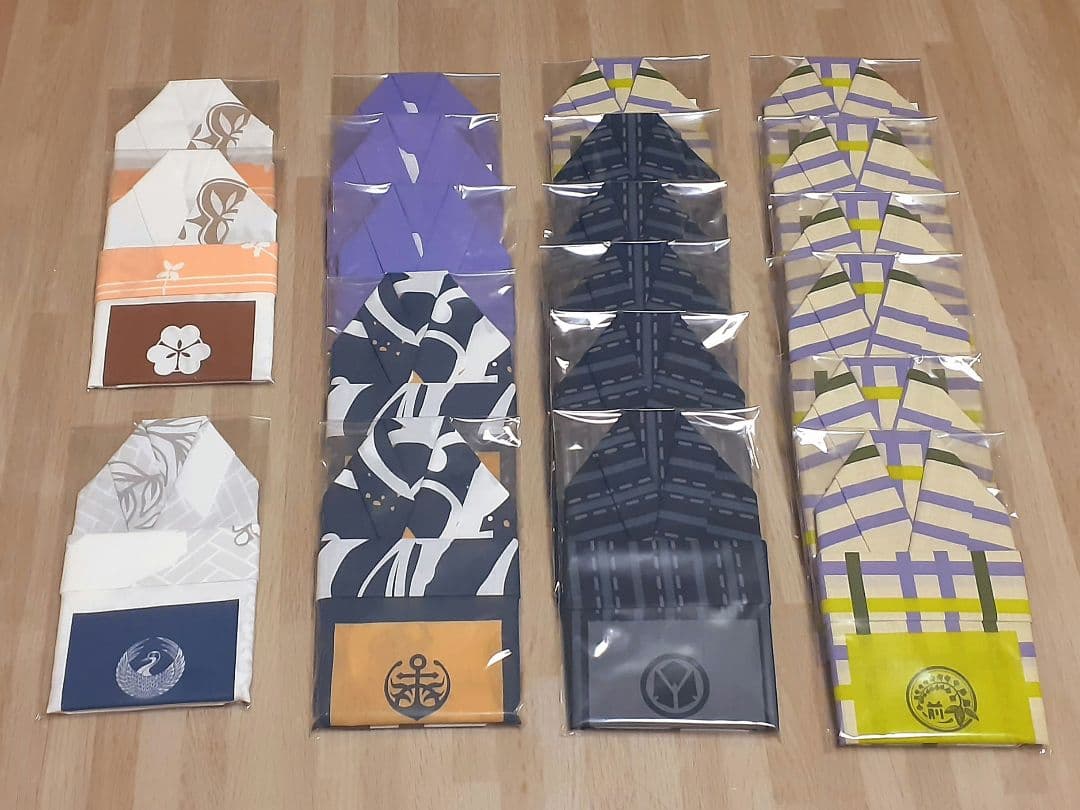 刀剣乱舞 てぬぐいコレクション 軽装 第一弾セット(初版)