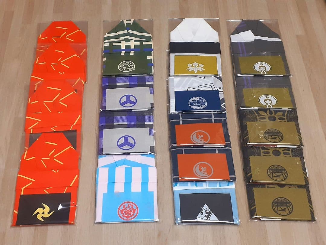 刀剣乱舞 てぬぐいコレクション 軽装 第一弾セット(初版)