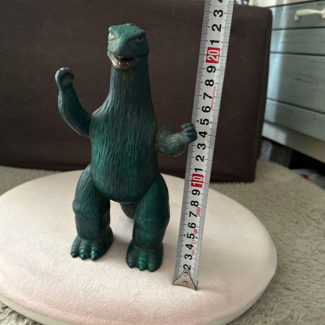 リ*ー様 ゴジラフィギュア 約22cm ダークグリーン　ブルマーク