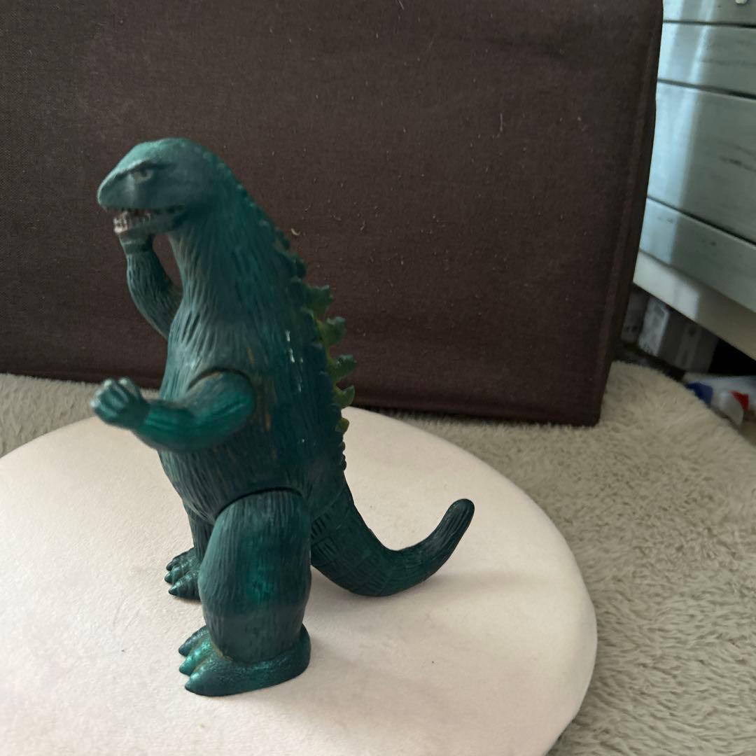 リ*ー様 ゴジラフィギュア 約22cm ダークグリーン　ブルマーク