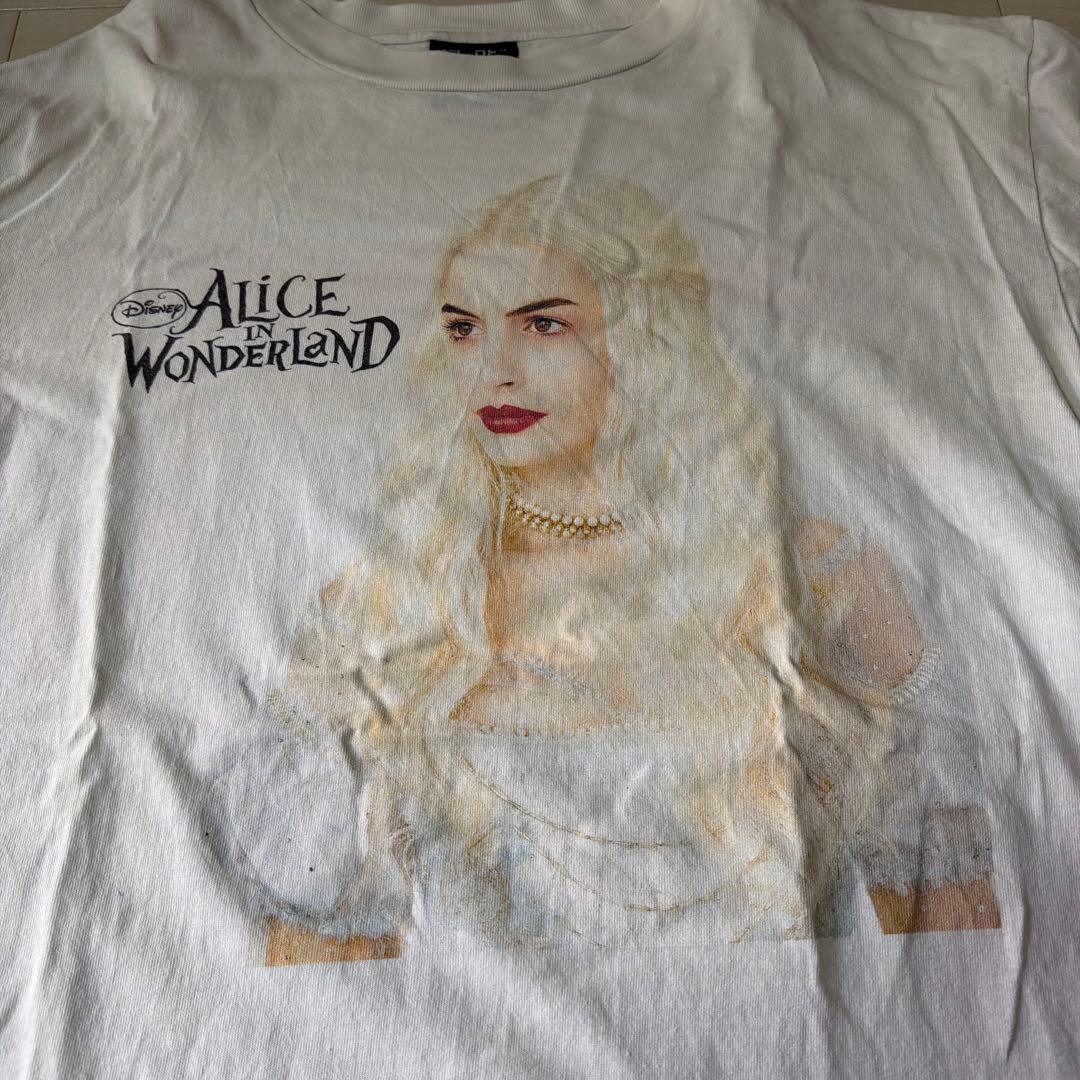 saint Michael disneyコラボ　アリスインワンダーランドTシャツ