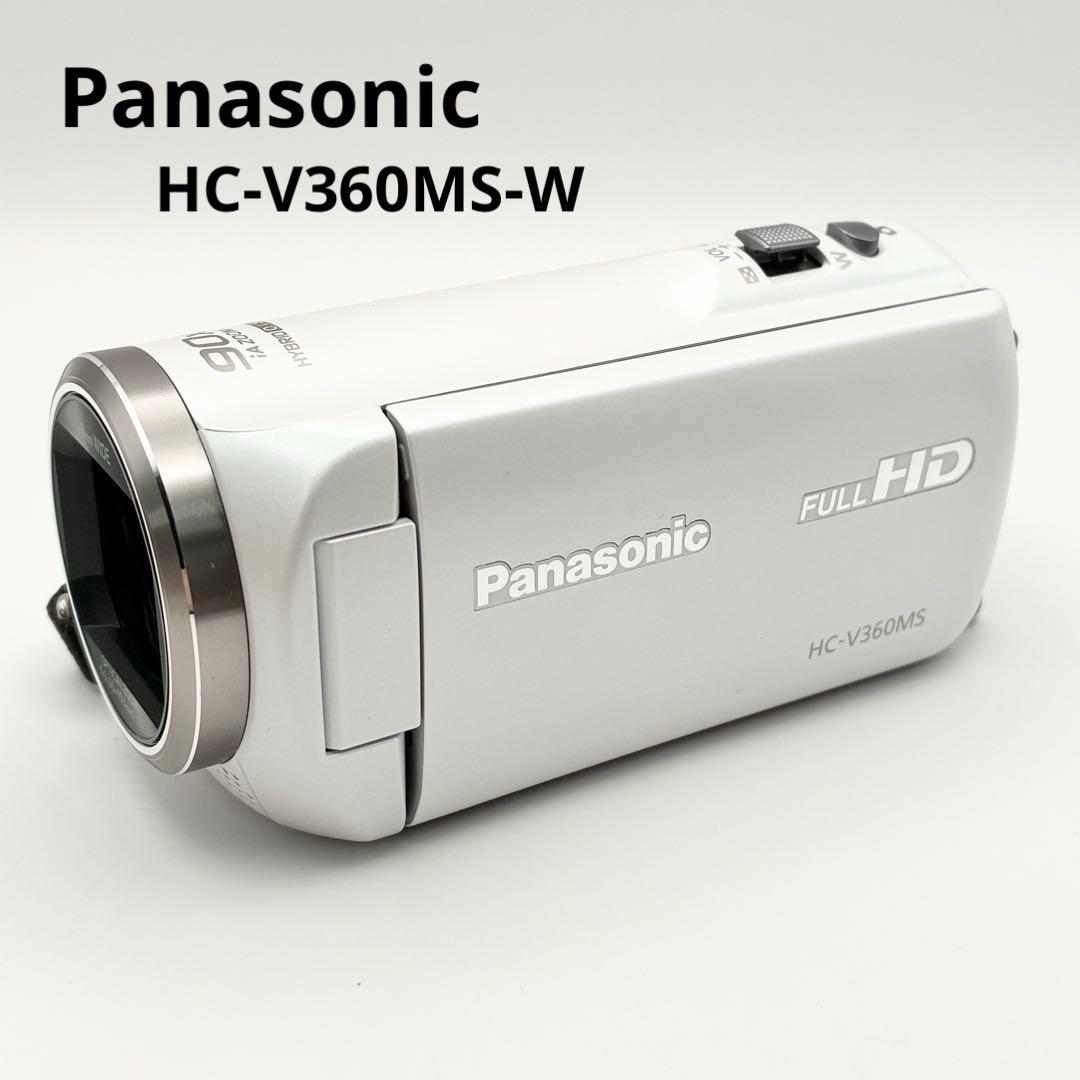 Panasonic パナソニック HC-V360MS-W ビデオカメラ 高倍率