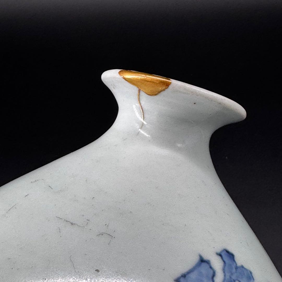 李朝　徳利　箱付き