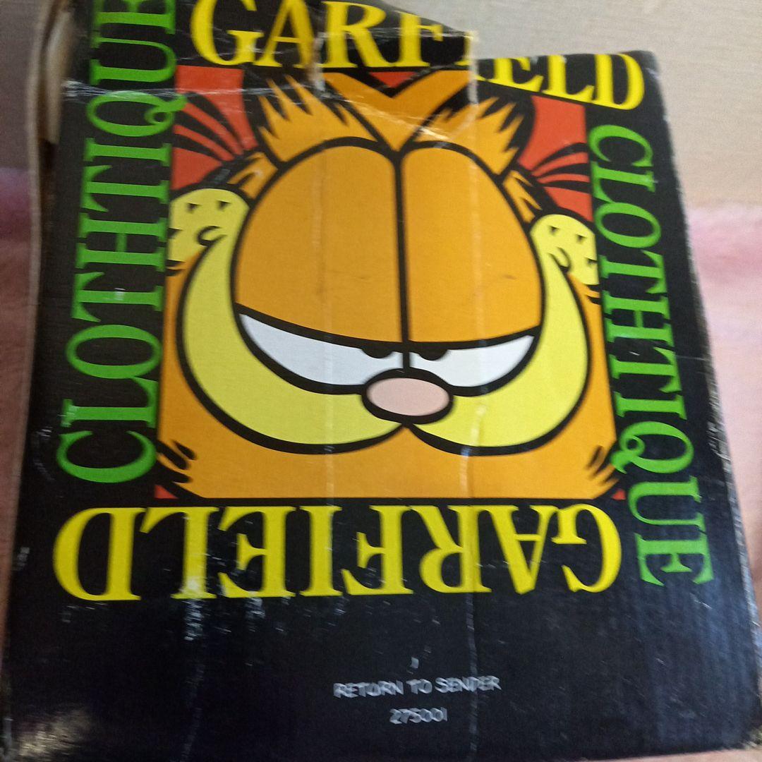 ヴィンテージ☆コレクター珍品☆1996☆ガーフィールド。クリスマス☆サンタ置物☆