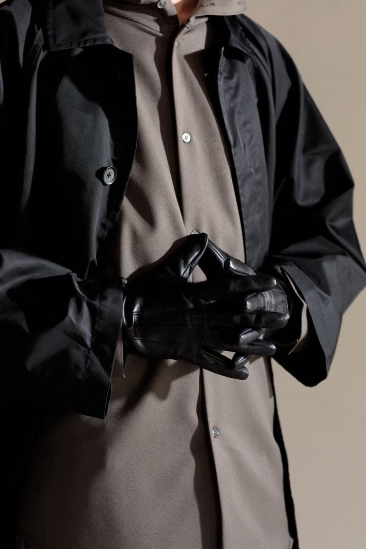 MB パーマネントレザーグローブ/シルクライナー　Mサイズ