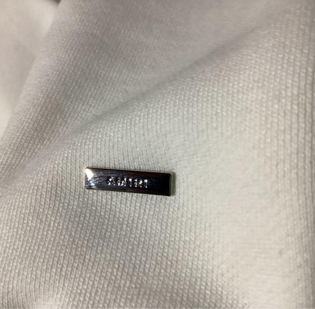 AMIRI ホワイト パーカー