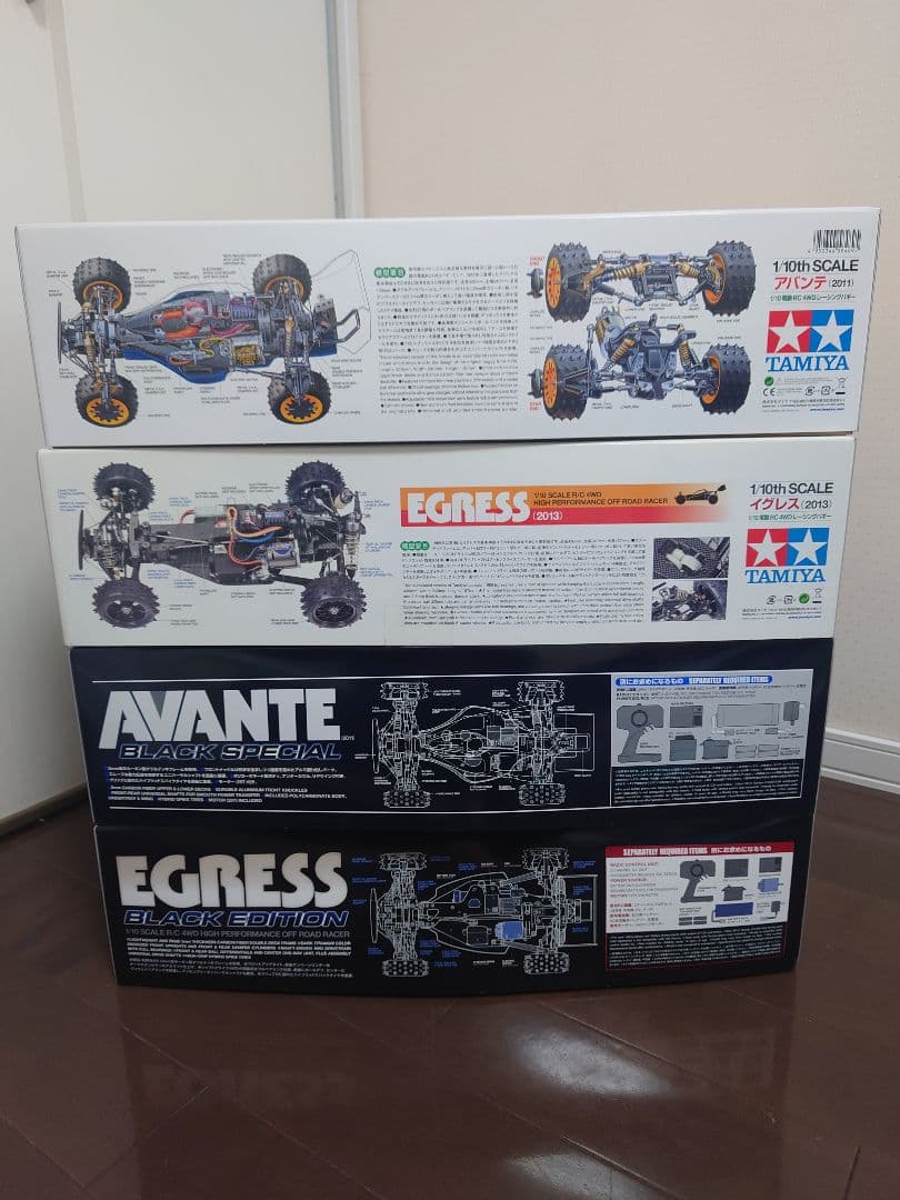 タミヤ【豪華4台セット】アバンテ・イグレス【新品・送料無料】