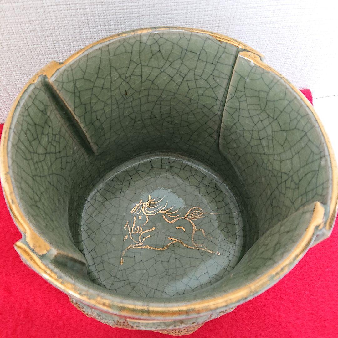 相馬焼  建水   希少 美品