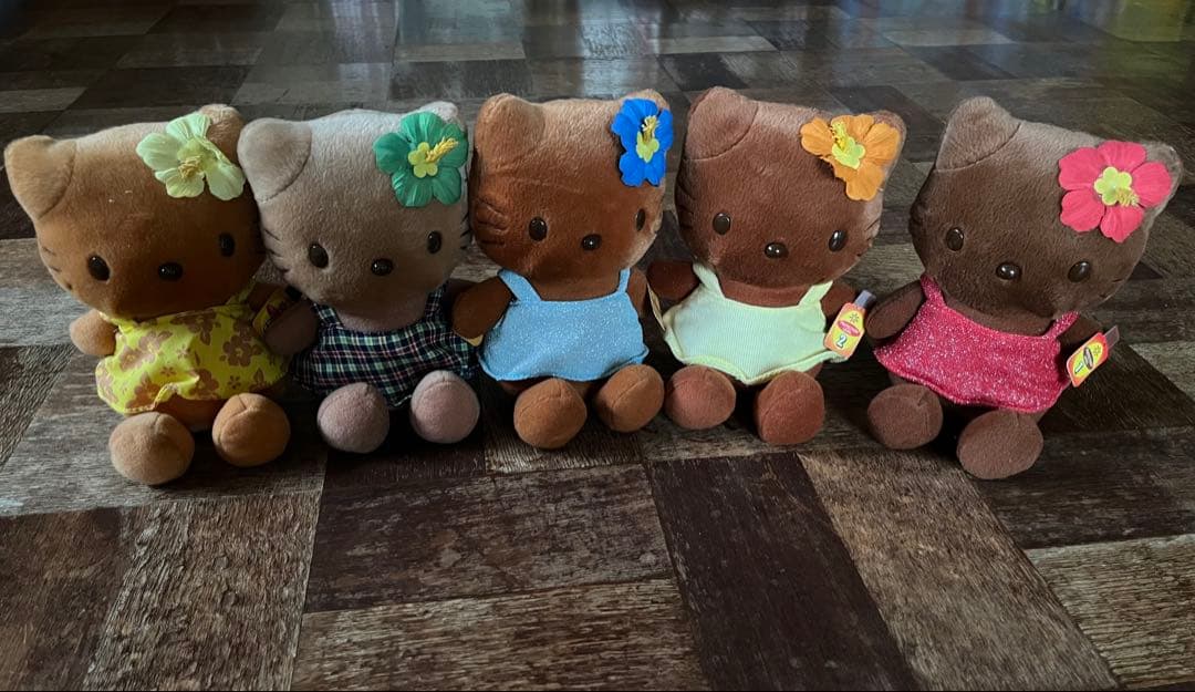 希少！日焼けキティ ぬいぐるみ 10体セット