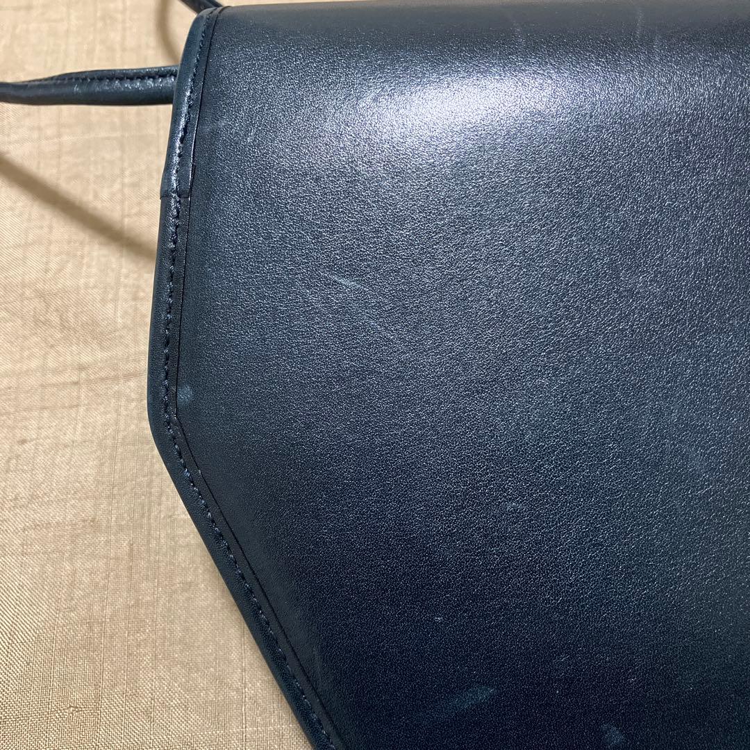 クリスチャンディオール ショルダーバッグ ネイビー ヴィンテージ レトロ