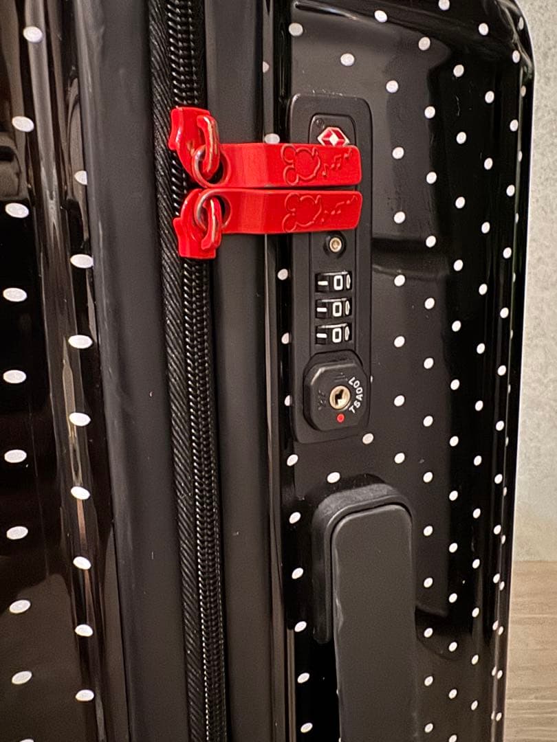 ACE ディズニー 限定クラシカルミッキー 60L スーツケース 黒