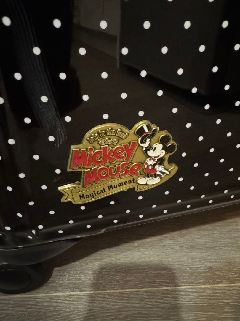 ACE ディズニー 限定クラシカルミッキー 60L スーツケース 黒