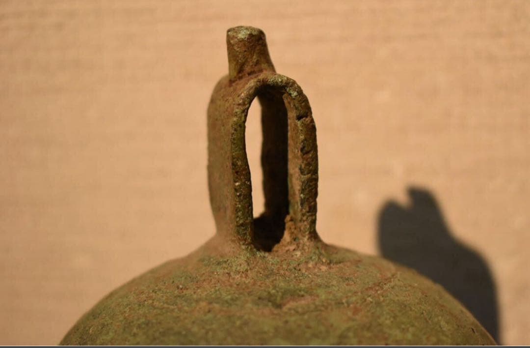 高麗時代 青銅製 金銅鈴 祭祀 密教法具 仏具 仏教美術 仏像 骨董 古美術