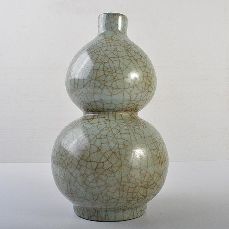 中国　哥釉　葫蘆瓶　V　R6927E