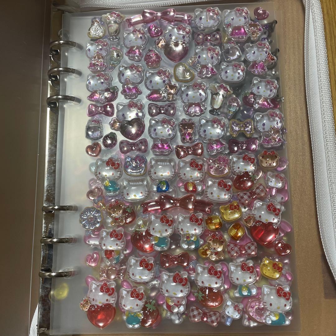 豪華　シール帳　完成品　サンリオ　ボンボンドロップ　コットンパフィーなど