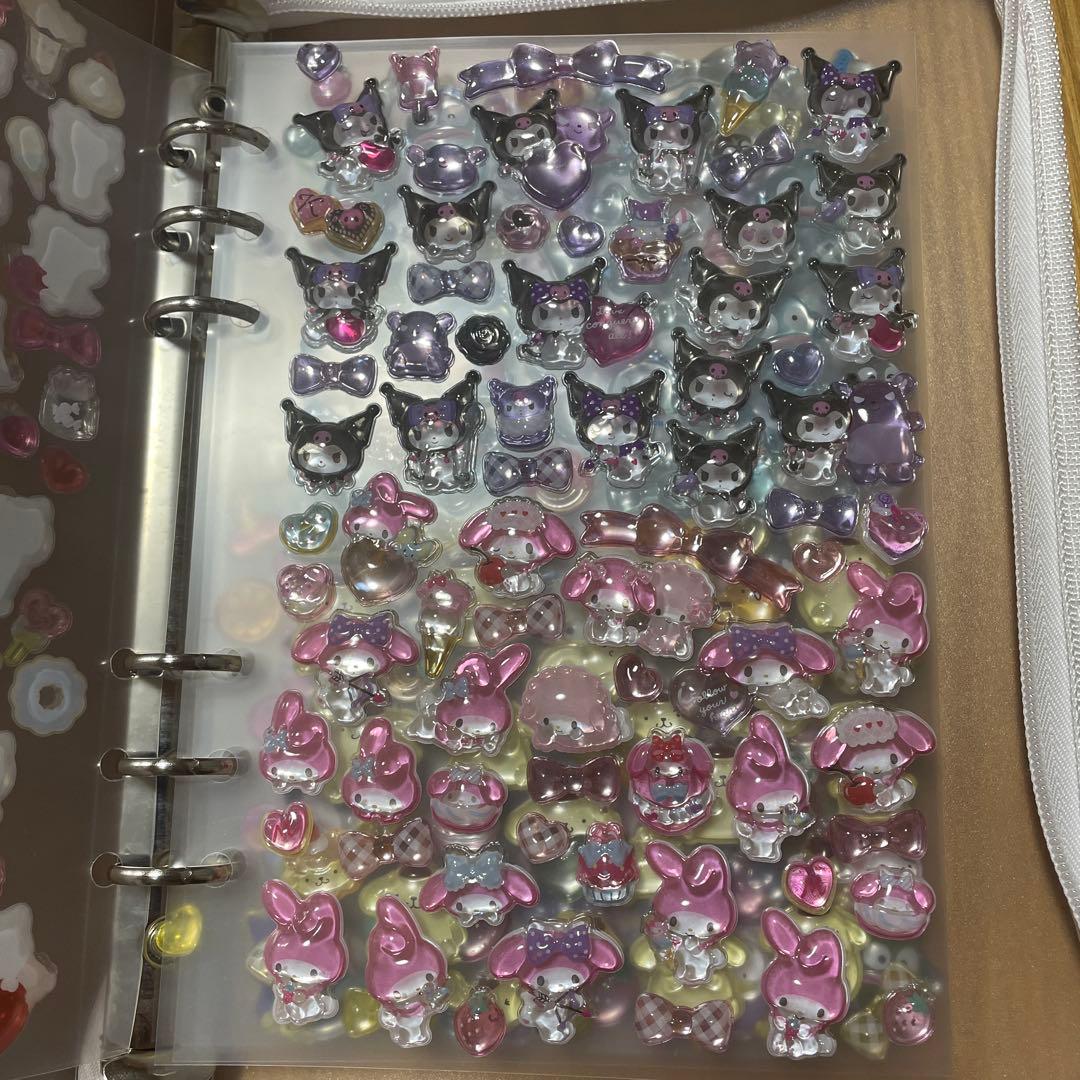 豪華　シール帳　完成品　サンリオ　ボンボンドロップ　コットンパフィーなど