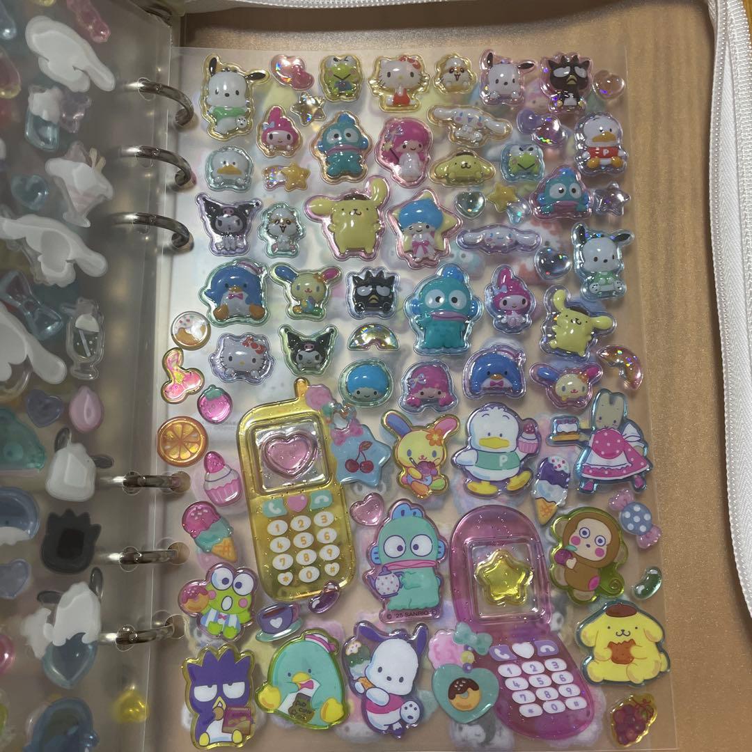 豪華　シール帳　完成品　サンリオ　ボンボンドロップ　コットンパフィーなど