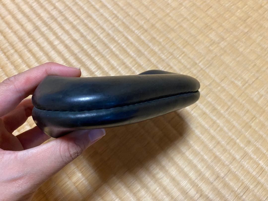 N25 がま口財布　ブラック