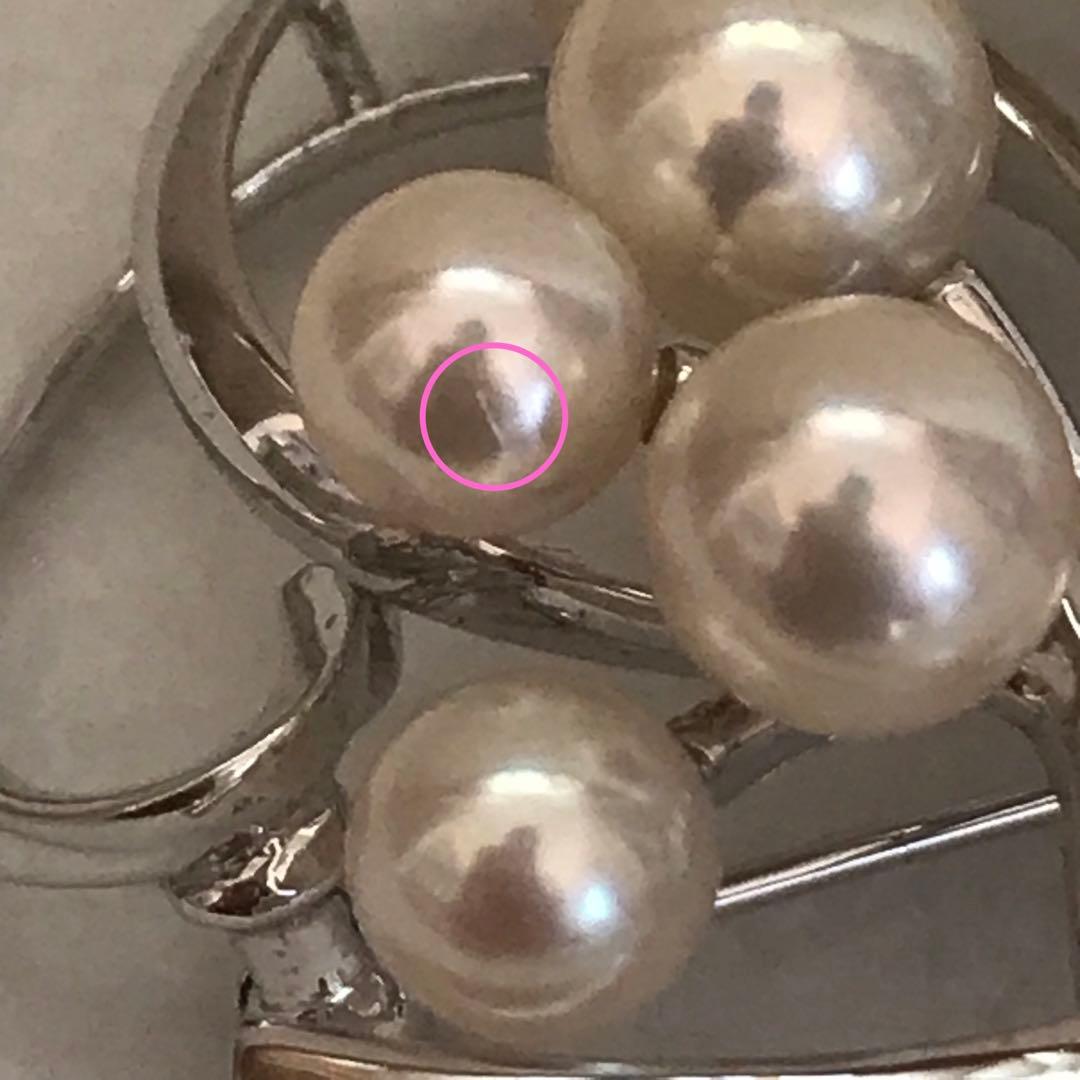 【特価！】MIKIMOTO 華やか　ゴージャス　AKOYA ブローチ