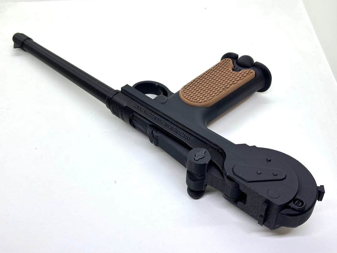 ルガーP08・ボーチャードC93 レプリカモデル　セット（機能なし、金属なし）