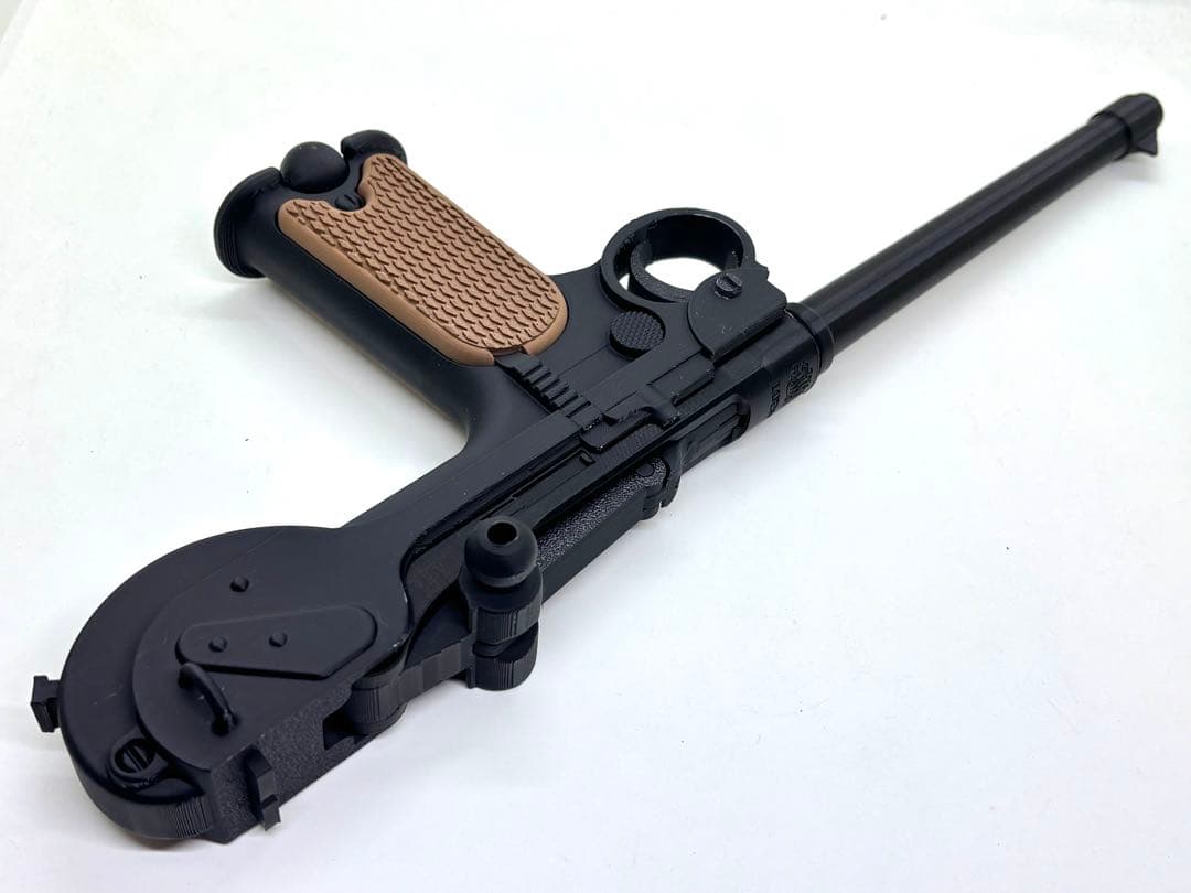 ルガーP08・ボーチャードC93 レプリカモデル　セット（機能なし、金属なし）