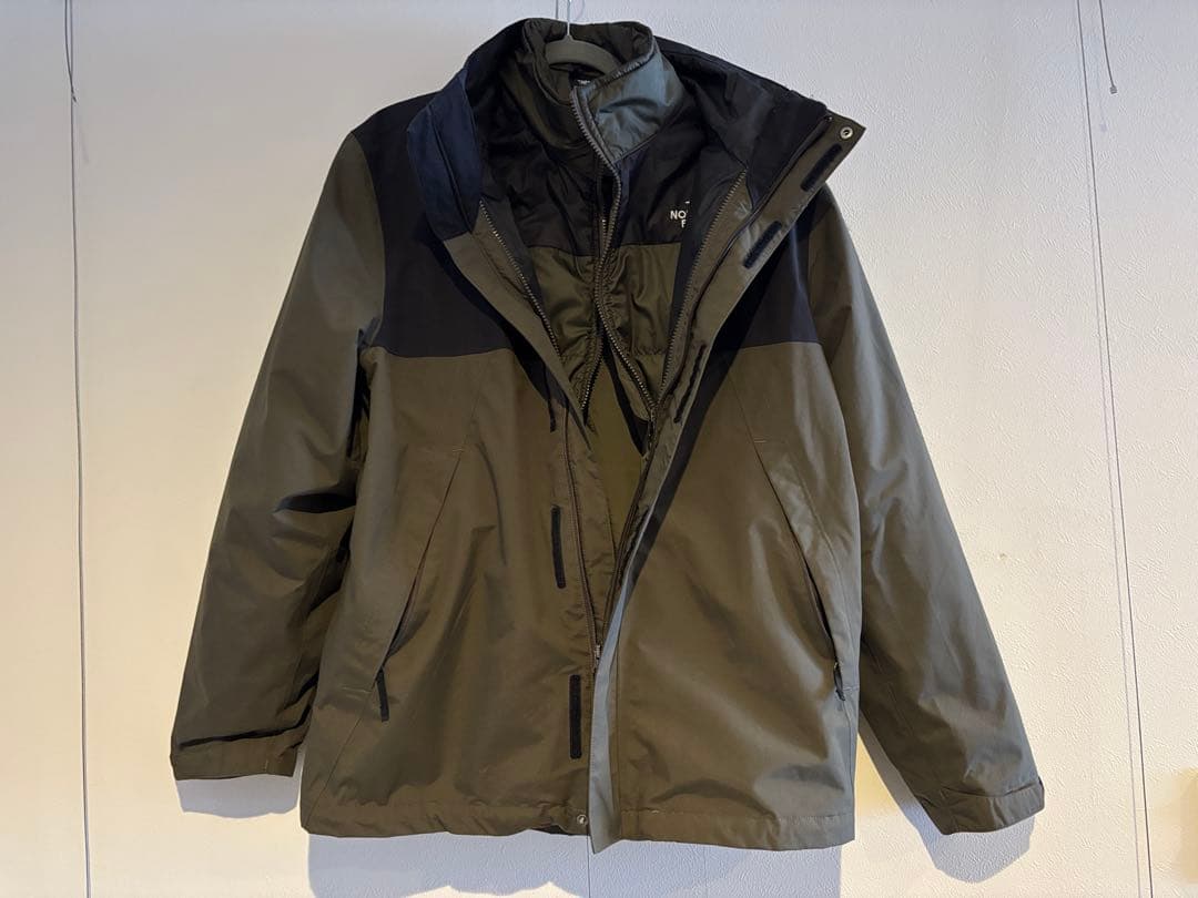 美品　ノースフェイス　3wayジャケット　M(L〜XL)