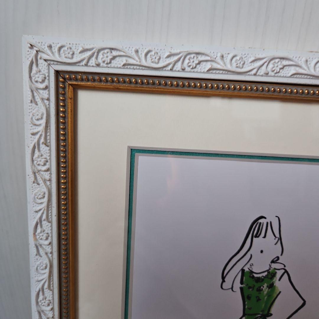 インテリア　イラスト額入り画　TOCCA