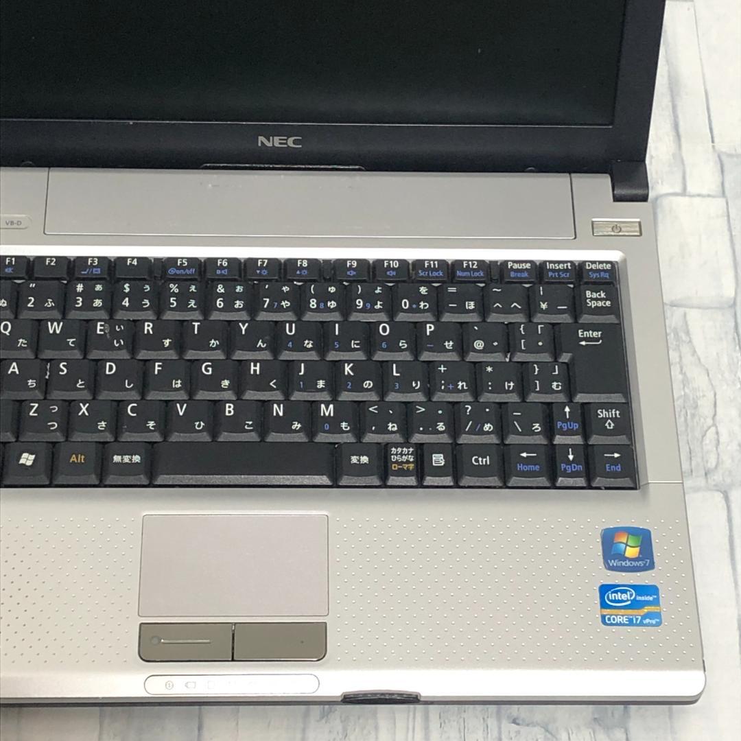 NEC ノートパソコン本体 Core i7/12.1インチ/Windows10