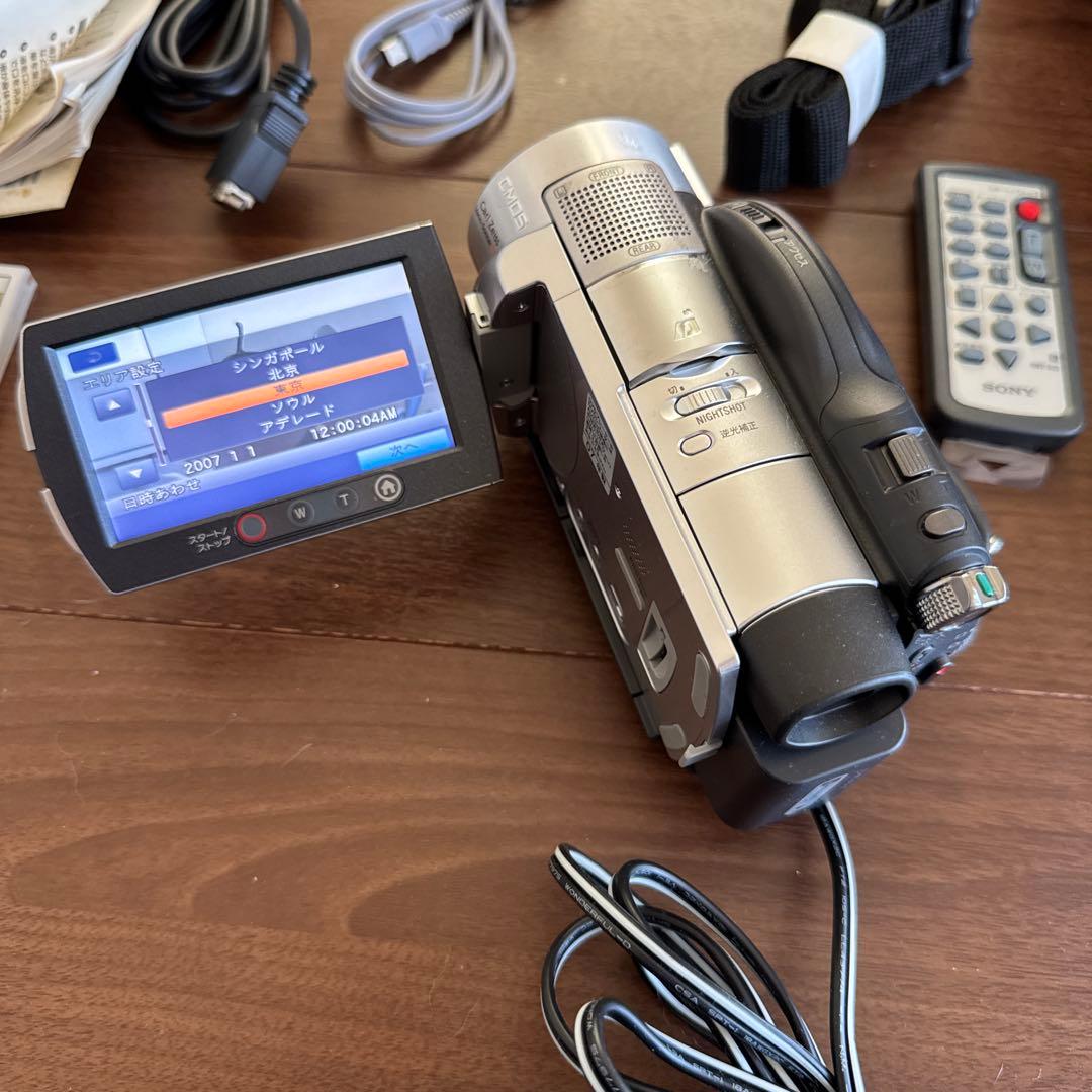 超美品　【動作確認ＯＫ】SONY　Handycam　HDR-UX7