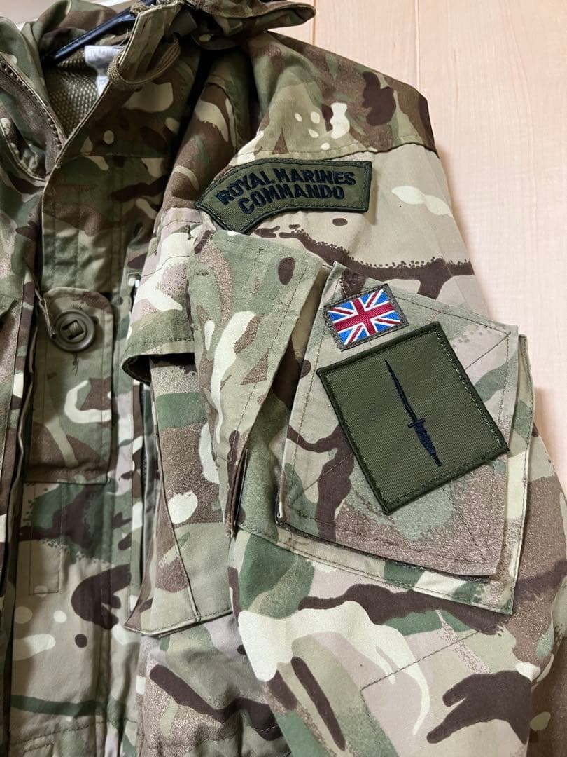 実物 払下品 イギリス海兵隊 Windproof Smock