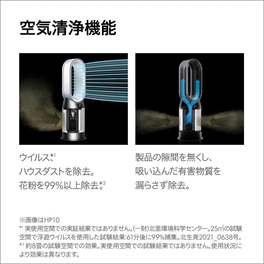 ダイソン Dyson Purifier Hot+Cool Gen1 HP10BN