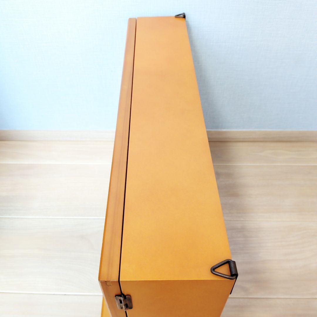 【美品】塩川光明堂 コレクションケース カルトーネ AL-A-CH ガラスケース