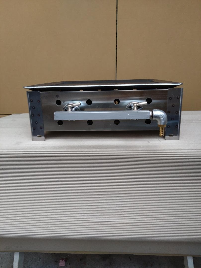 少スペース 新品 LPガスグリラー 鉄板焼き グリドル 45x45cm イベント