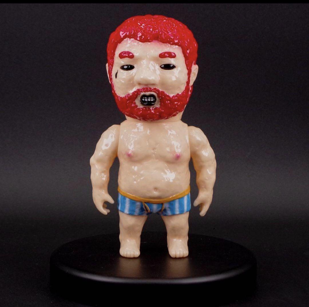 ヘラクレス　ソフビ　sofubi 造形　墓場の画廊　フィギュア　怪獣　当選品