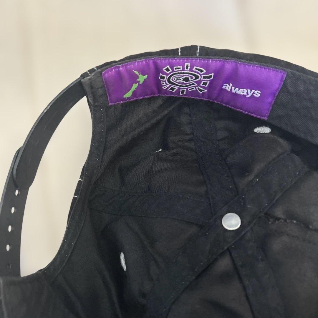 always 黒 キャップ