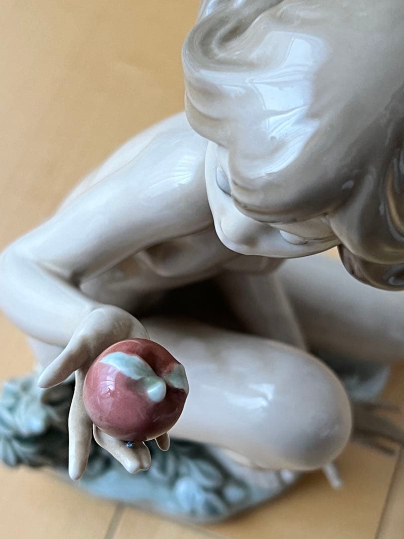 【希少品】リヤドロ　1482 イヴ　渚にて　1985〜1988 廃盤品